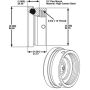SPECIALTY PRODUCTS COMPANY 25501 JS 15° FLEXMOUNT ASSY