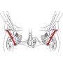 SPECIALTY PRODUCTS COMPANY 25945 4RUNNER LOWER CONTROL ARMS