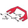 SPECIALTY PRODUCTS COMPANY 35041 TANDEM SHIM- IHC 1/16