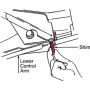 SPECIALTY PRODUCTS COMPANY 47241 JEEP CASTER SHIM 1/16