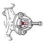 SPECIALTY PRODUCTS COMPANY 498-3 JAM NUT FOR 498