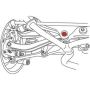 SPECIALTY PRODUCTS COMPANY 67667 SUBARU REAR TOE CAM KIT