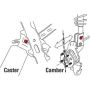 SPECIALTY PRODUCTS COMPANY 72350 MUSTANG CAMBER/CASTER KIT