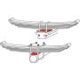 SPECIALTY PRODUCTS COMPANY 81099 ZINC AXLE SHIMS 6 DEG. (6)
