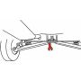 SPECIALTY PRODUCTS COMPANY 87325 REAR TOE WRENCH
