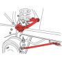 SPECIALTY PRODUCTS COMPANY 94218 MUSTANG ADJ ARM & ROD PAIR