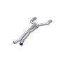 MBRP Exhaust S4501304 3in. X-Pipe; Resonator Bypass; T304