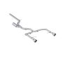 MBRP Exhaust S4615304 3in. Cat-Back; 2.5in. Dual Split Rear; T304