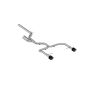 MBRP Exhaust S46153CF 3in. Cat-Back; 2.5in. Dual Split Rear; T304; CF Tips