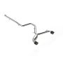 MBRP Exhaust S47073CF 3in. Cat-Back; Dual Rear Exit; Active; T304 with CF Tips