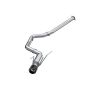 MBRP Exhaust S48033CF 3in. Cat-Back; Single Rear Exit; T304 with CF Tip