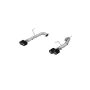 MBRP Exhaust S48103CF 2.5in. Axle-Back; Dual Split Rear; T304; Quad CF Tips