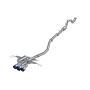 MBRP Exhaust S49013BE 3in. Cat-Back; Triple Centre Rear Exit; T304; BE