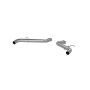 MBRP Exhaust S5239AL 2.5in. Axle-Back; Dual Rear Exit; AL