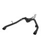 MBRP Exhaust S5538BLK 3in. Cat-Back; 2.5in. Dual Rear Exit; BLK