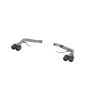 MBRP Exhaust S56023CF 2.5in. Axle-Back; Dual Rear Exit; Muffler Bypass; T304; CF Tips.