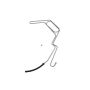 SUNSONG 3401467 Power Steering Return Line Hose Assembly