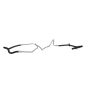 SUNSONG 3404014 Power Steering Return Line Hose Assembly