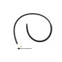 SUNSONG 3404790 Power Steering Return Line Hose Assembly