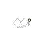 SUNSONG 8401288 Power Steering Pump Seal Kit