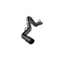 MBRP Exhaust S6059BLK 4in. Filter Back; Single Side Exit; BLK