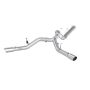 MBRP Exhaust S6291409 4in. Filter Back; Dual Split Side Exit; Cool Duals (TM); T409