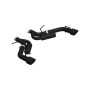MBRP Exhaust S7034BLK 3in. Axle-Back; Dual Rear Exit; BLK