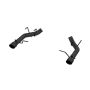 MBRP Exhaust S7203BLK 3in. Axle-Back; Muffler Bypass; Dual Split Rear Exit; Race Version; BLK