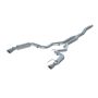 MBRP Exhaust S7275409 3in. Cat-Back; Dual Split Rear Exit; Race Version; T409