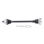 TRAKMOTIVE AXLES AD-8074 CV Axle Shaft