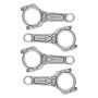 Boostline SB5090866 Connecting Rod, Subaru Fa20/Fa20Dit, 129.30 mm Length, ARP2000, Set of 4