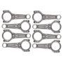 Boostline SC5700927 Connecting Rod, Chevy Small Block, 5.700 in. Length, ARP2000, Set of 8