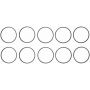 FEL PRO GASKETS 2102 Air Cleaner Mounting Gasket Pack of 10