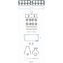 FEL PRO GASKETS 260-1880 Engine Gasket Set