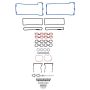 FEL PRO GASKETS HSU 26345 Engine Cylinder Head Gasket Set Head Gasket Sold Separately