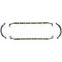 FEL PRO GASKETS OS 6566 C-2 Engine Oil Pan Gasket Set Blue Stripe cork-rubber