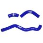 Wiseco SFSMBC100B CV4 by Wiseco Radiator Hose Kit, Standard, Blue