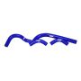 Wiseco SFSMBC12B CV4 by Wiseco Radiator Hose Kit, Standard, Blue