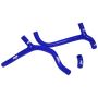 Wiseco SFSMBC261B CV4 by Wiseco Radiator Hose Kit, Y-Type, Blue