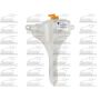 COOLANT RECOVERY TANK ACURA TSX 04-08