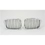RH GRILLE CHR/BLK BMW 3 SERIES (E46) SDN/WAG 99-01