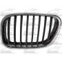 LH GRILLE CHR/BLK BMW X5 00-03