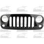 GRILLE MATTE BLACK; PAINT TO MATCH WRANGLER 07-17