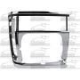 LH HEADLAMP DOOR W/ SINGLE HEADLAMP CHR/BLK CHEROKEE/WAGONEER 91-96; COMANCHE P/U 91- 92