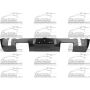 RR VALANCE W/ EXHAUST CUT OUTS CHALLENGER 70-74 18 GAUGE STEEL