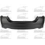 REAR BUMPER COVER W/O DISTANCE SENSORS; PRIME NISSAN ALTIMA 16-18