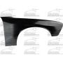 CAPA RT FRT FENDER ASSY W/O WIDE BODY OPTION DODGE CHALLENGER 08-C