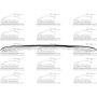 FRONT BUMPER MOLDING NISSAN PATHFINDER 13-16