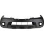 FRONT BUMPER COVER W/TEXTURED LOWER/CENTER; PRIME NISSAN FRONTIER 09-21