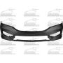 FRONT BUMPER COVER; W/O PARKING SENSORS; PRIME HONDA ACCORD SDN 16-17